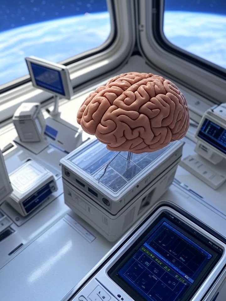 Astronauts’ Brains Shift in Microgravity, Causing Dizziness and Vision Risks