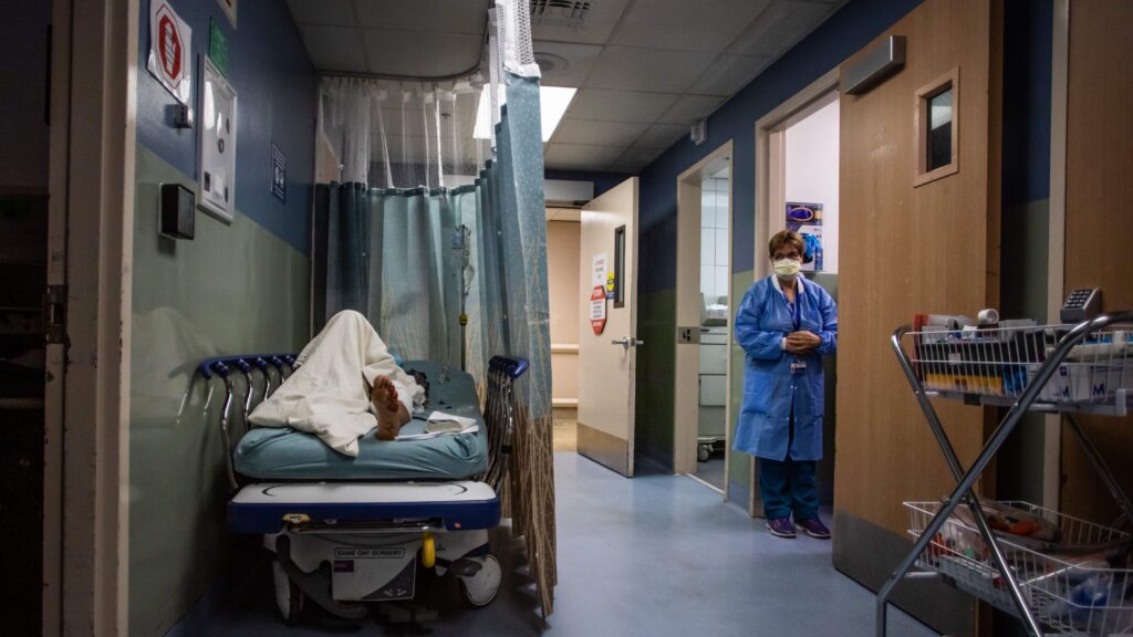 Opinion: Exposed and invisible in an ER hallway bed